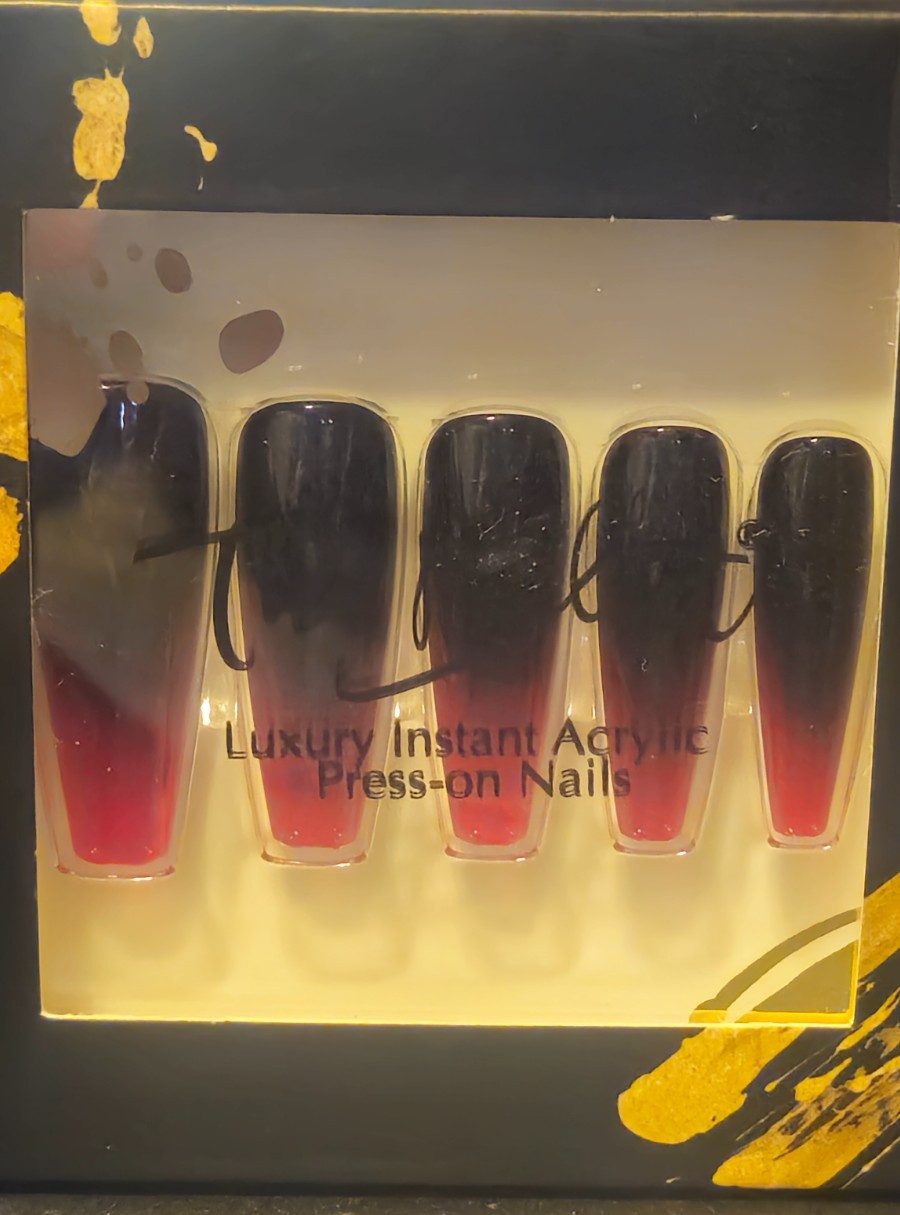 The Nailest-Luxury Instant Acrylic Press-on Nails-CHOOSE YOUR DESIGN-NEW/BOXED!