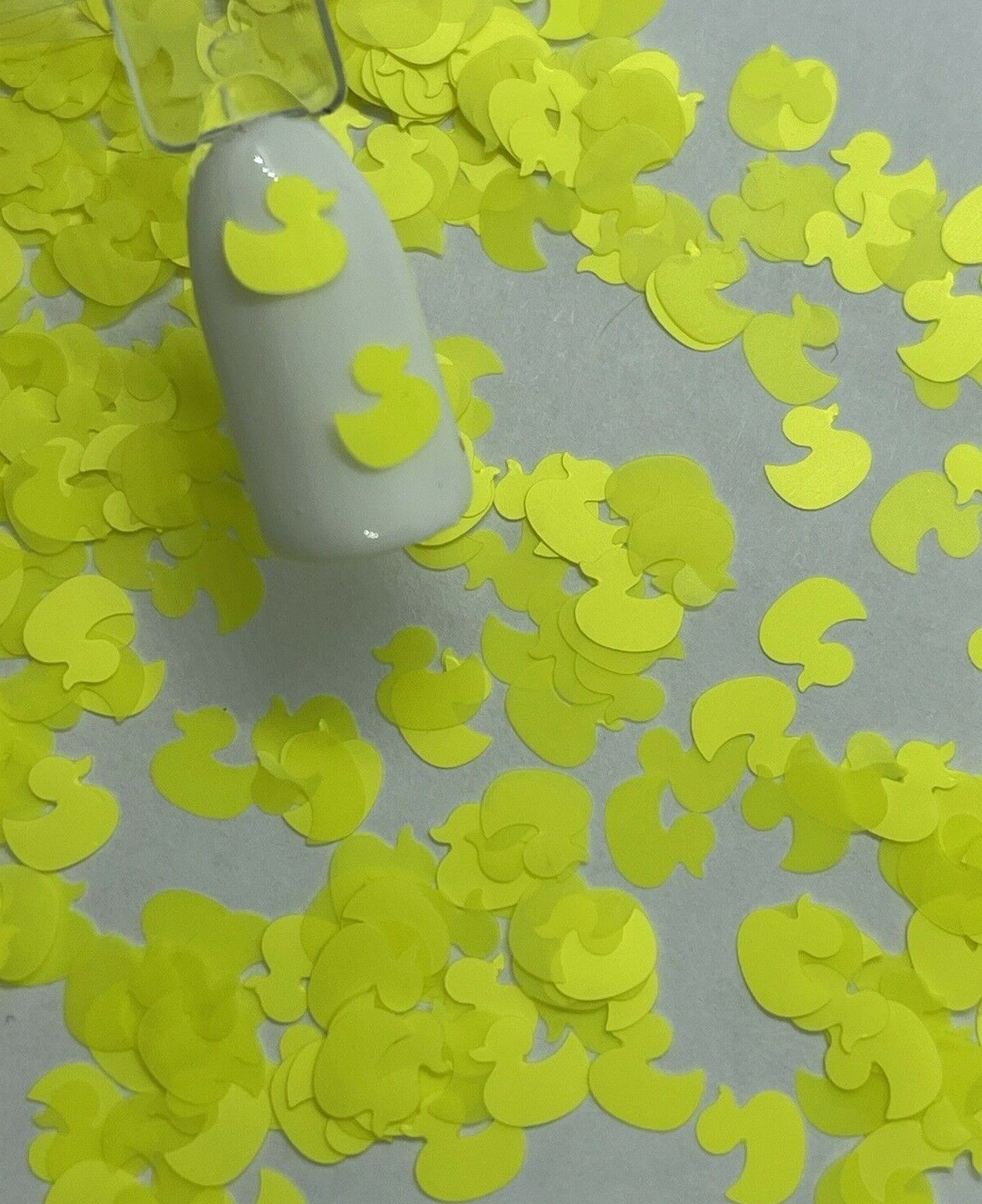 Yellow Rubber Duck Nail Glitter | 1 TSP | Gel Nail Art & Acrylic