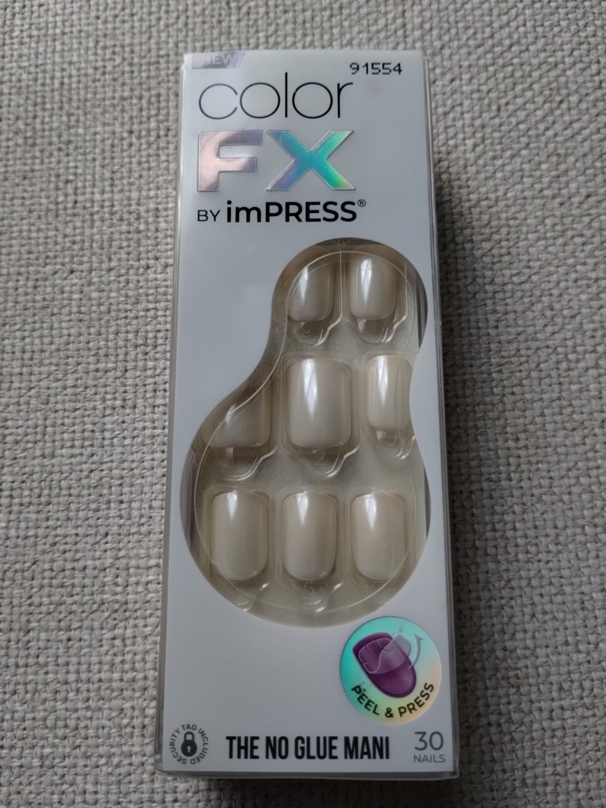 Color FX By Impress Short Nails 30 Invincible new