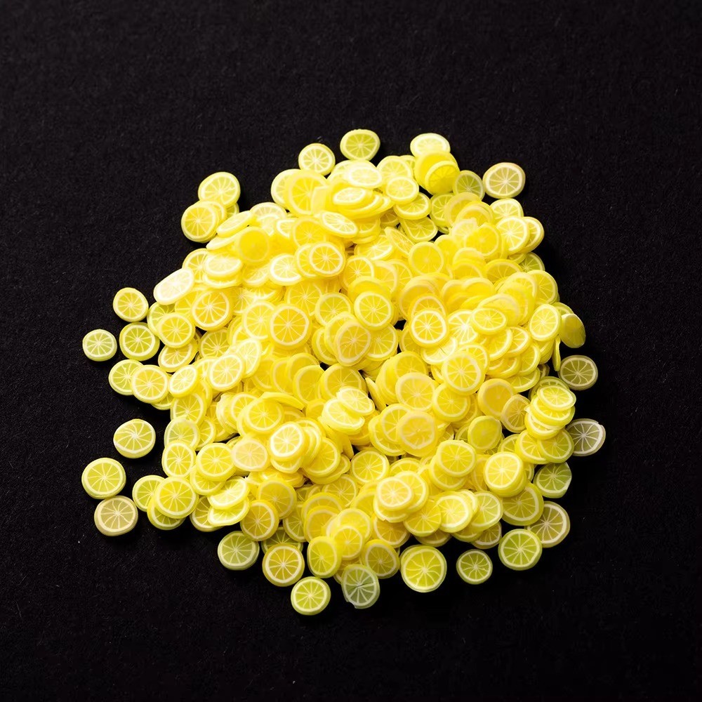 1000pcs Polymer Clay Fruit Slices • Mini Fimo Pieces for Resin & DIY Crafts
