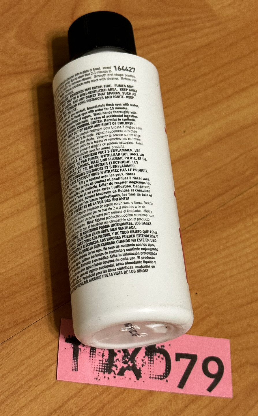 Beauty Secrets Nail Brush Cleaner 4oz
