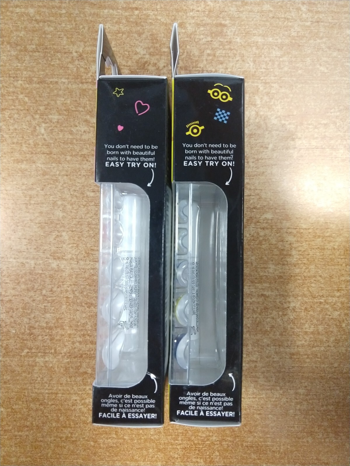 2 Sets: Sally Hansen x Despicable Me 4 Perfect Manicure Press-on Nails D5