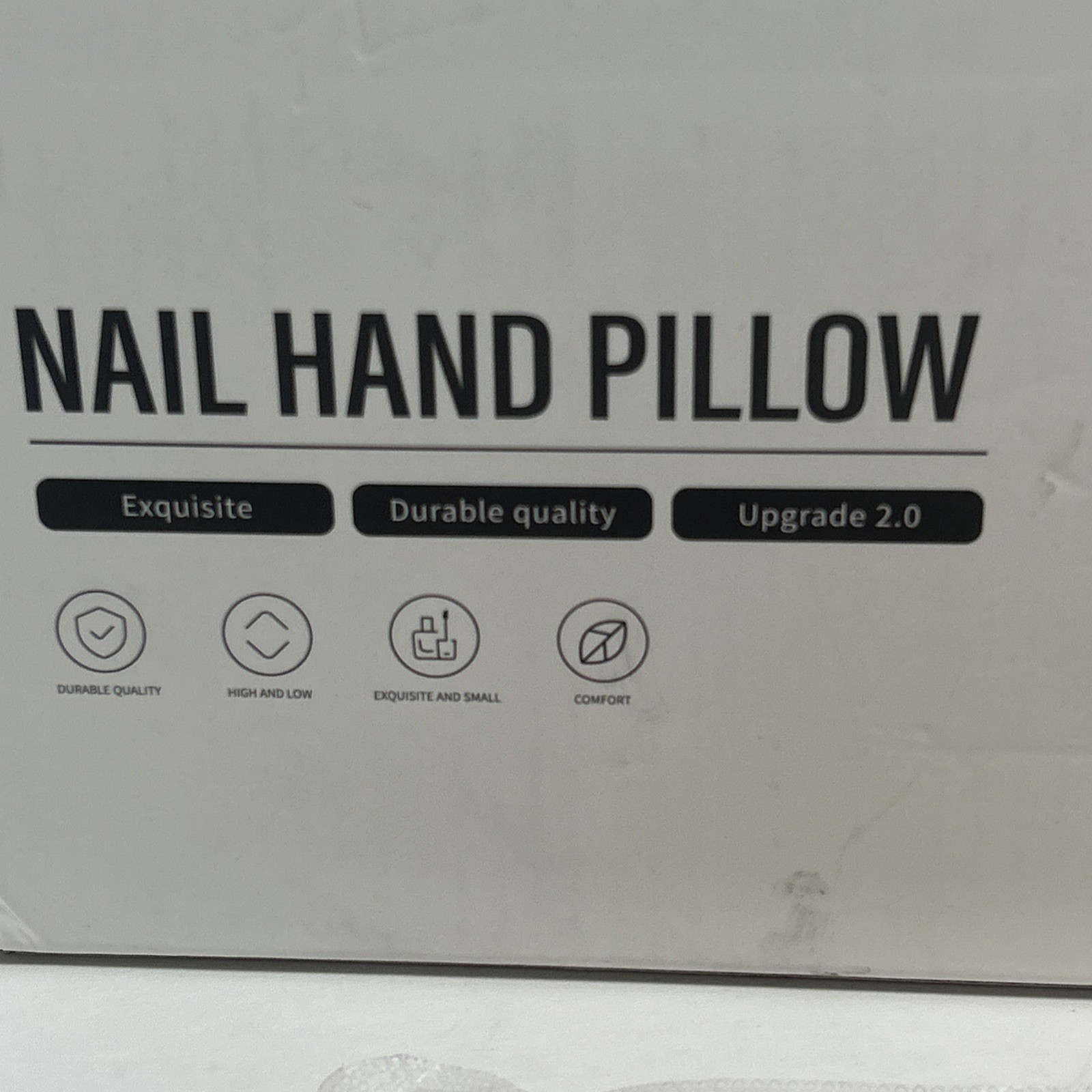Nail Art Hand Pillow Suit Portable Foldable Easy Clean Upgrade 2.0 & Art Liners