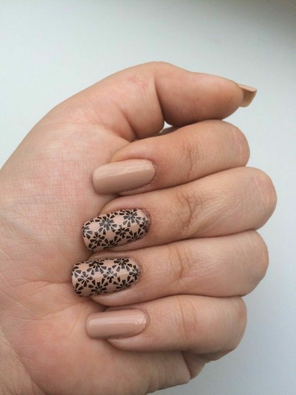 Mix Patterns Nail Art Stamp Template Image Plate Stamper Scraper Kit BP 09