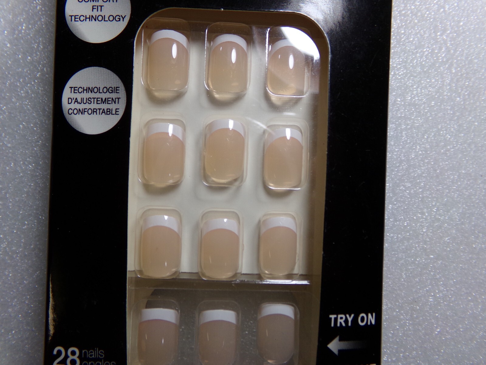 Sensational Salon Nails Manicure Easy Pre-Glued Nails ~ Pick Your Style~NEW