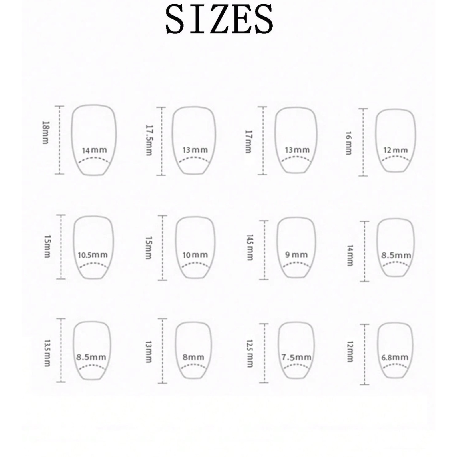 24pcs Short Square Press Fake Nails with Color Block Print Jelly Glue and File