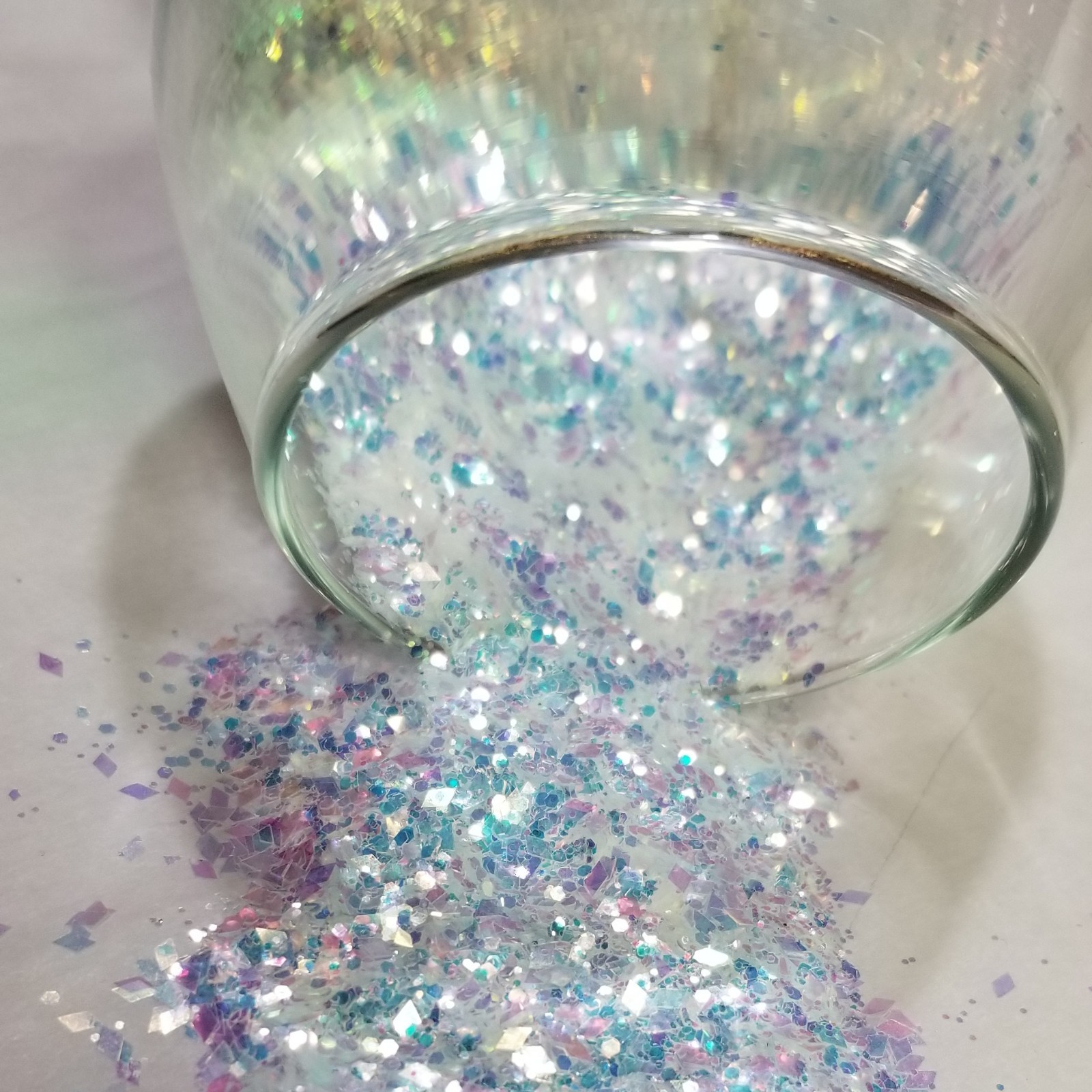 Semi-Chunky Premium Glitter Diamd Mix /Cups-Nail-Cosmetic,Soft Lures,Spoon Flies