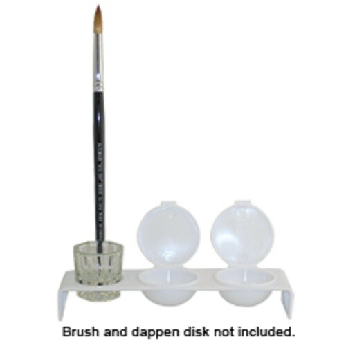 Triple Dappen Dish DL-C107 a holder for a dappen dish Brush – NEW FREE SHIPPING