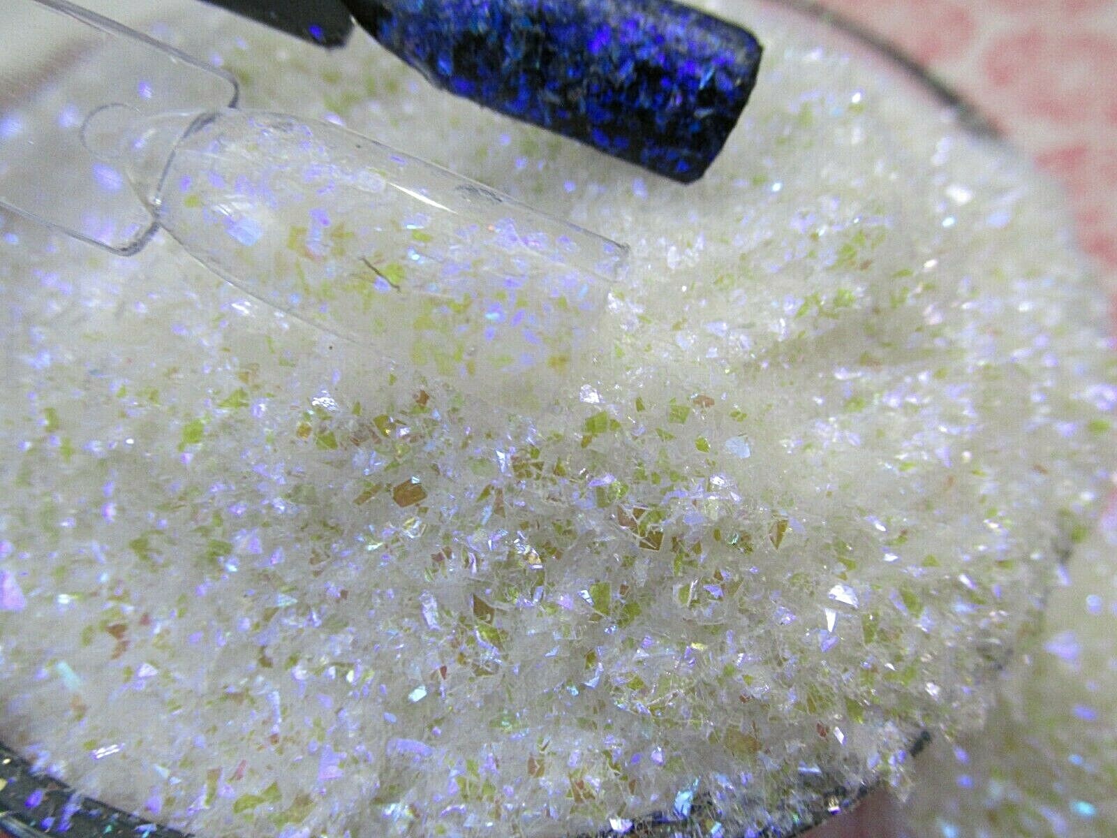 Fantasy Unicorn Dandruff glitter Mylar micro shards nail art tumblers slime