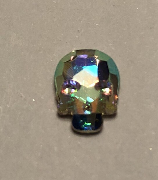 calaberita de cristal aurora boreal o tornasol 4 pz