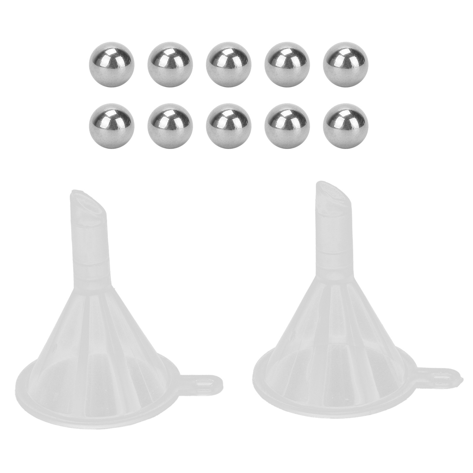 10pcs 8ml Empty Nail Polish Glass Bottles Accessory With Brush Cover Mixing