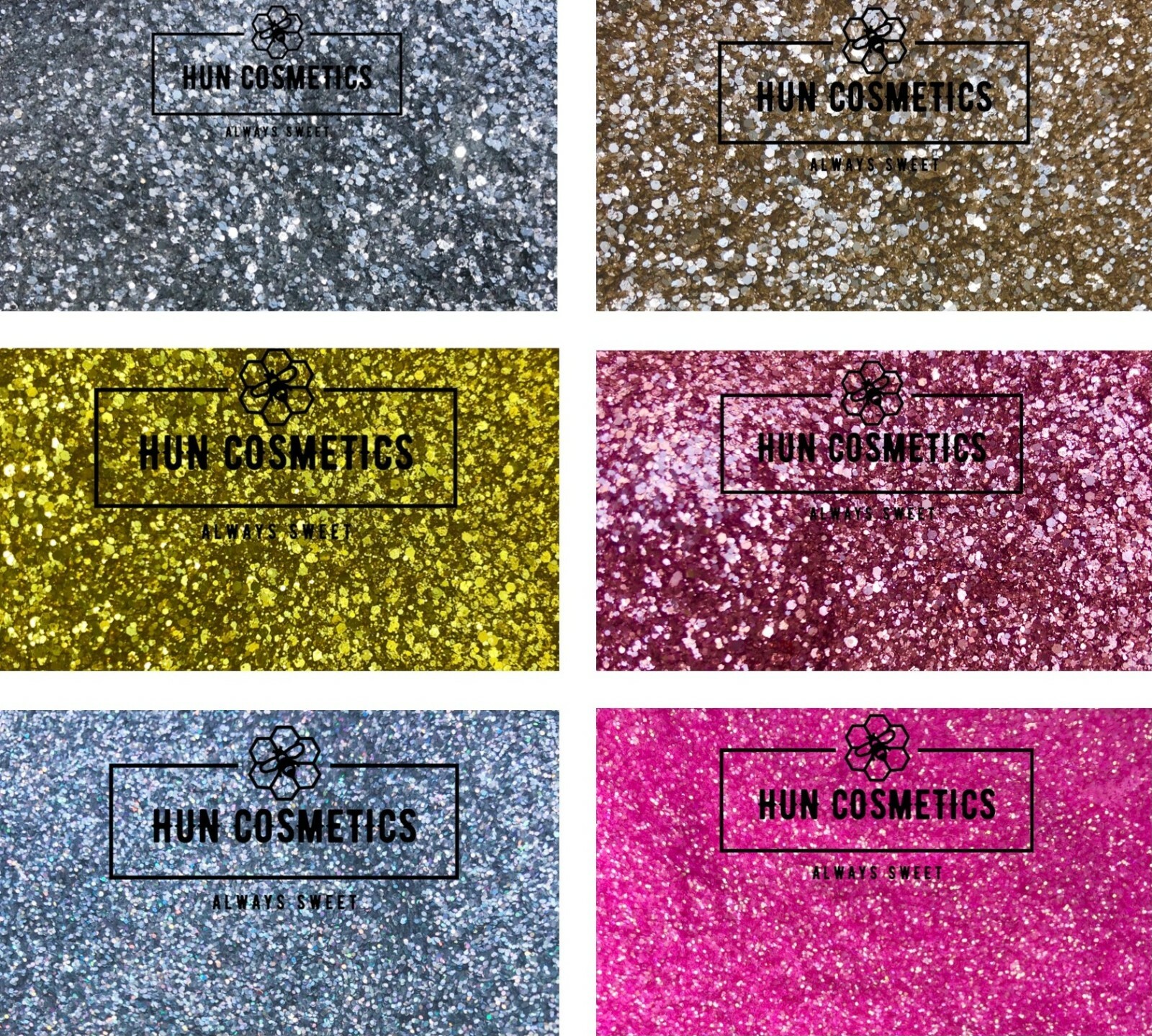 Glitter Dust Nail Make Up Hair Body Tattoo Slime Silver Gold Rosegold Holo Pink