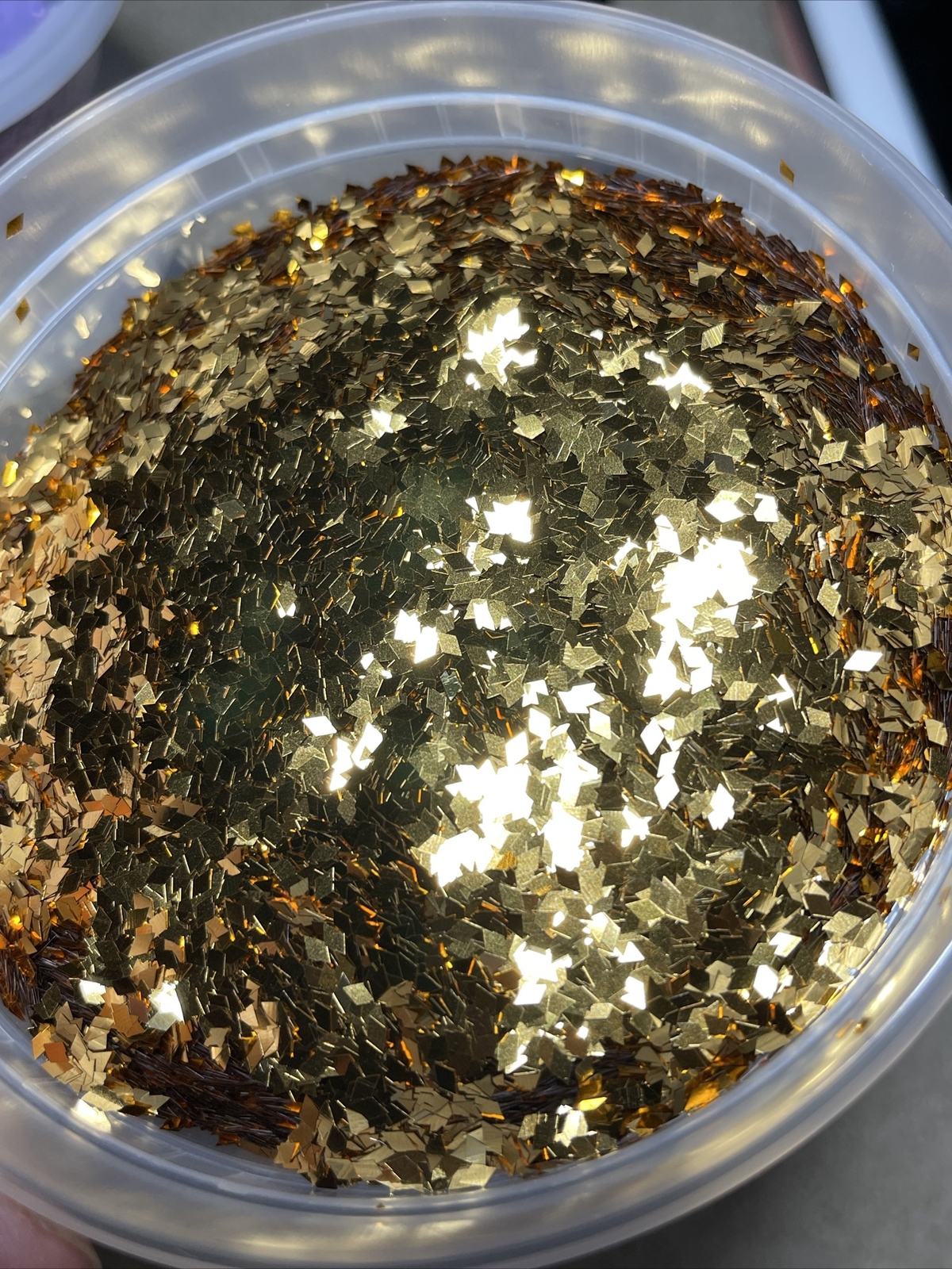 50G Solvent Resistant Metal RHOMBUS 2MM shape Glitter Nail Art Face Crafts