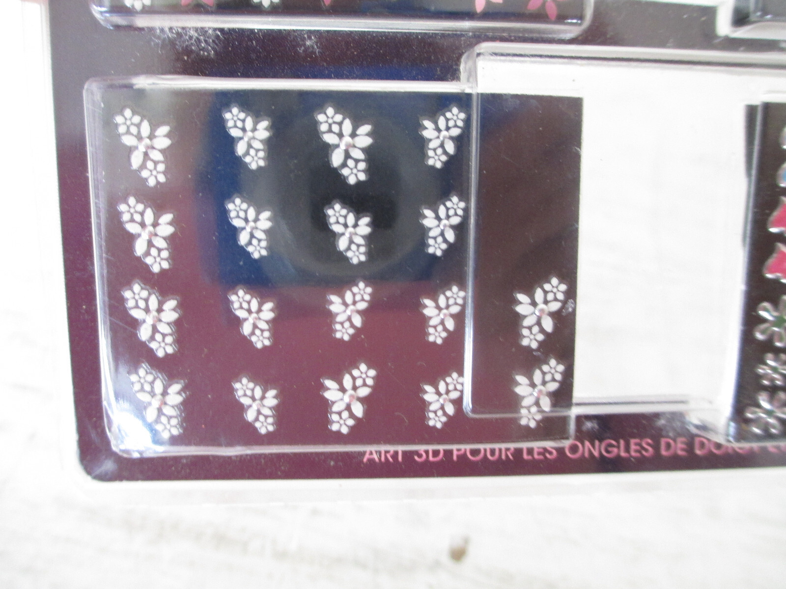 Kiss Nail Artist 130pcs Stickers 3D Nails Art 51351