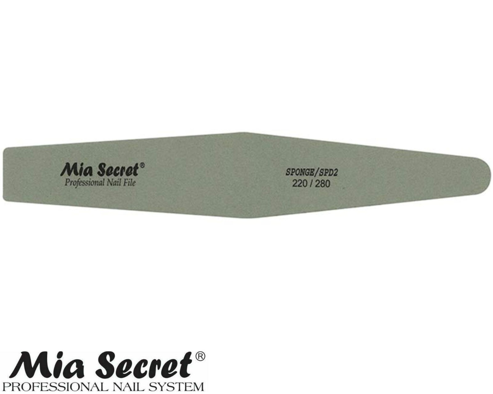 Mia Secret Professional Nail File – SPONGE DIAMOND 220/280
