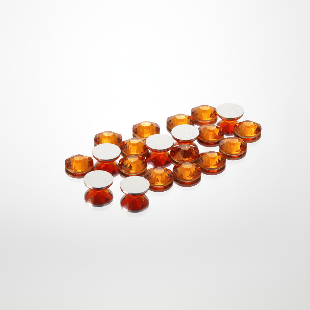 Swarovski 2088 – Flat Back-Dark Orange F