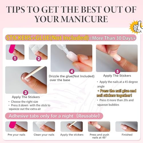 Dusty Baby Pink Press on Nails Short Oval Round Nails Glue on, oval dusty pink