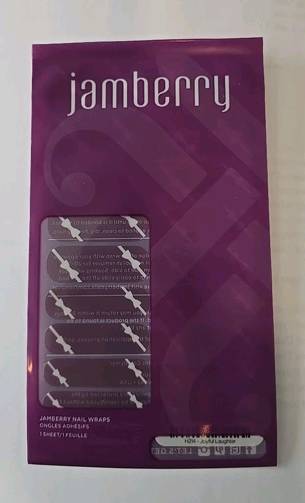 Jamberry Nail Wraps – Joyful Laughter – Full Sheet H214