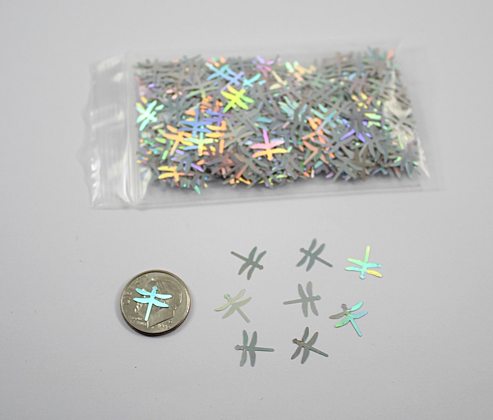 Dragonfly Shaped Solvent Resistant Glitter For Nails-Resin-Tumblers-Art-Crafts