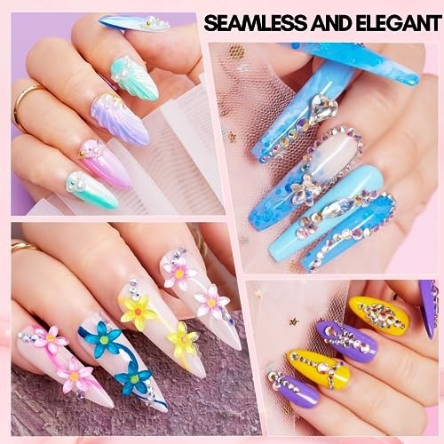 Extra Large Nail Rhinestone Glue 60ML Super Strong Gel for Rhinestones 3D Art