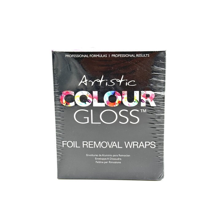 Artistic – Colour Gloss – Foil Removal Wraps – 100 Count