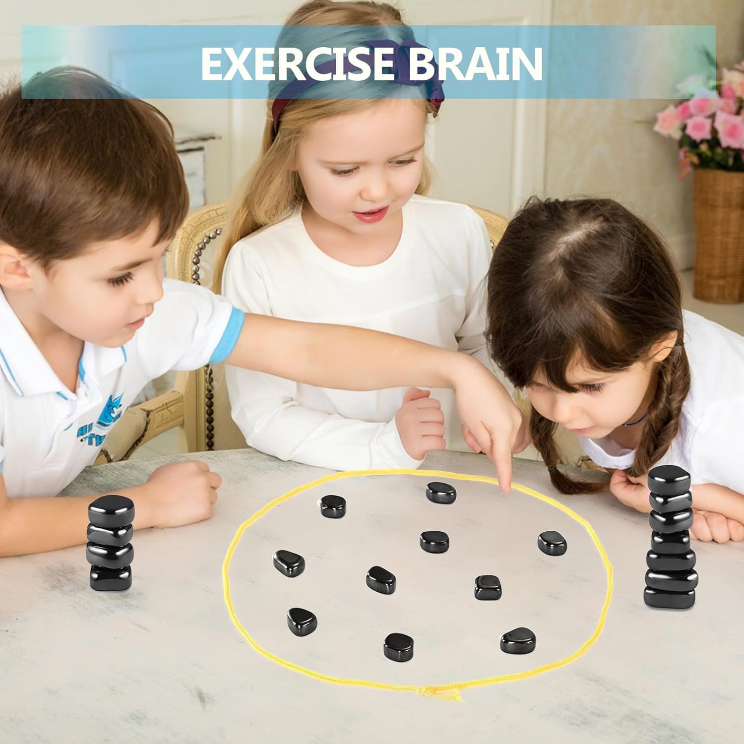Chess Game with String,32 0.02 inches (W) x 0.05 (L) x 0.1 (H)