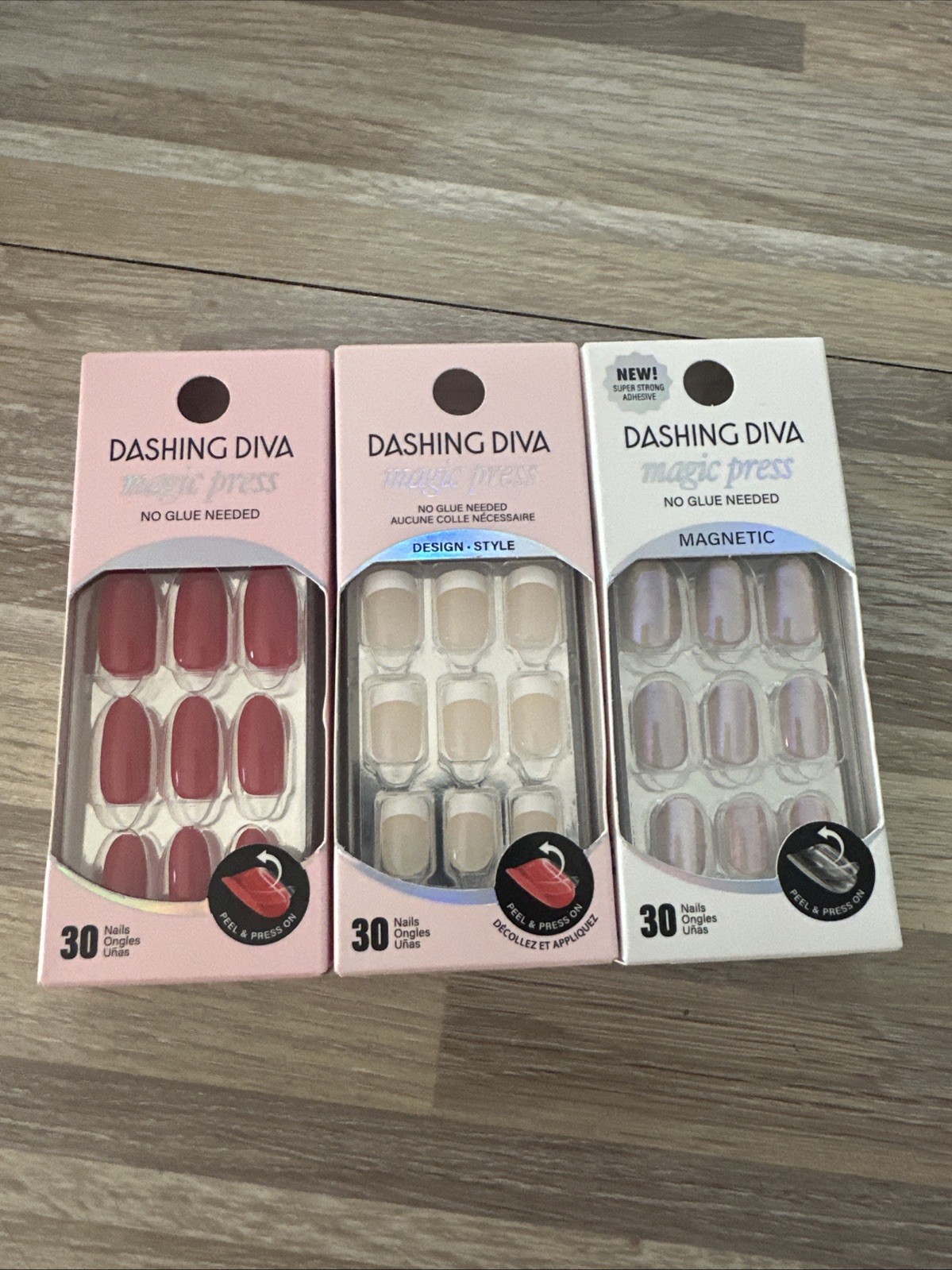 Bundle Dashing Diva Magic Press No Glue Needed 3 Pack