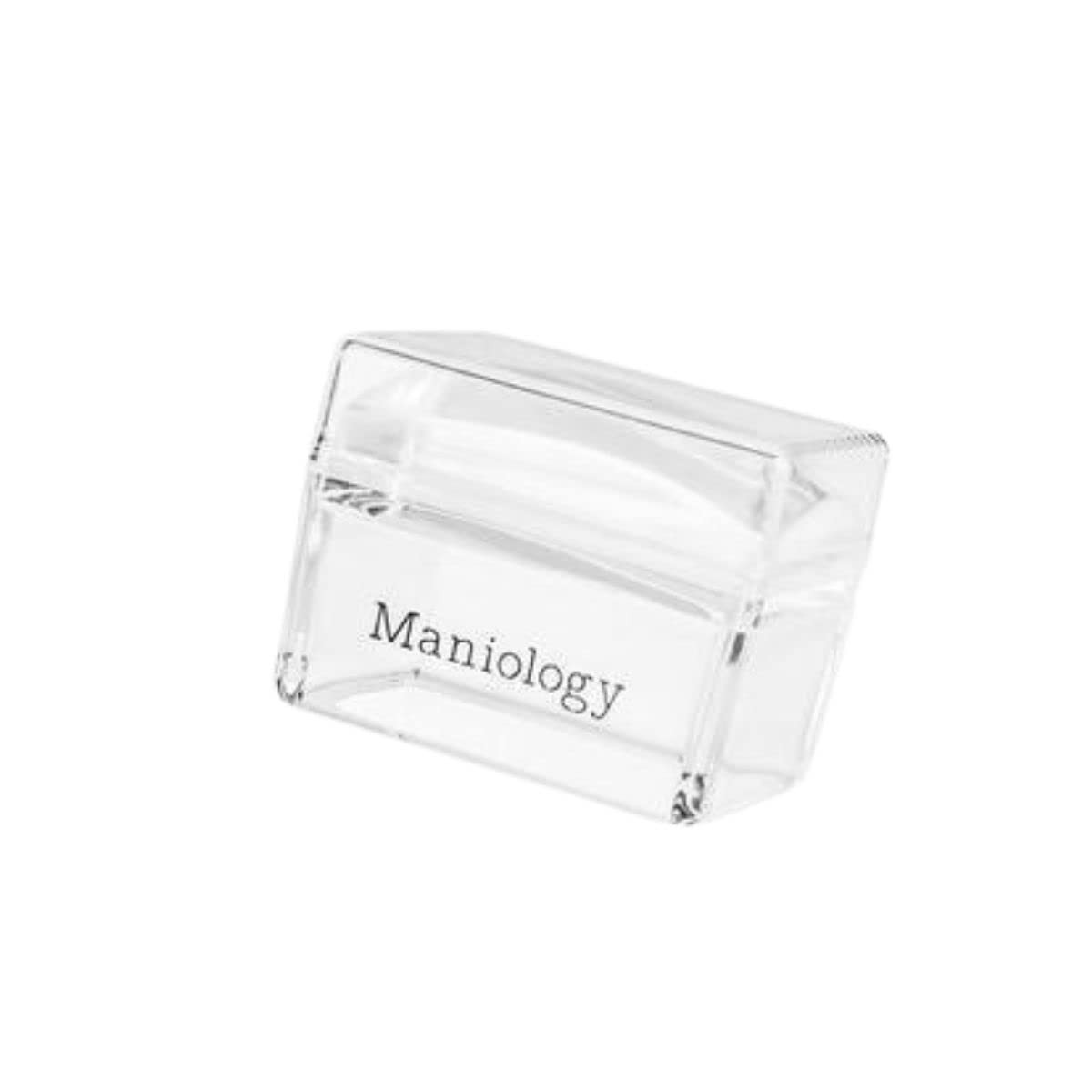 Nail Art Stamping Tool: Ice Cube Rectangular Stamper & Scraper for Detail Lovers
