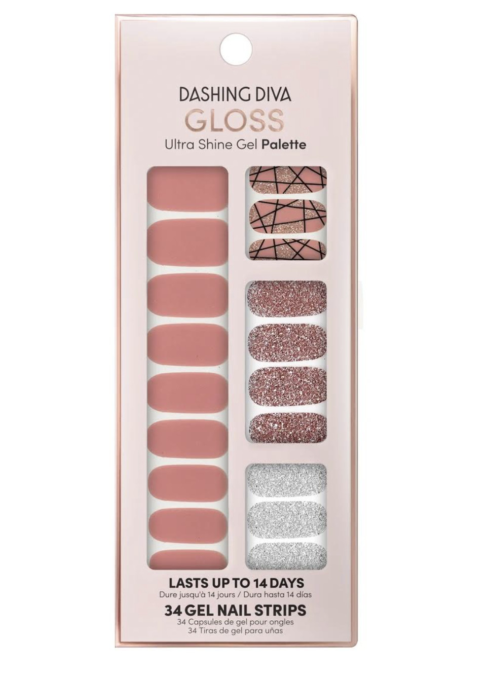 Dashing Diva Gloss Ultra Shine Gel Nail Strips Choose Shades NEW IN BOX +🎁Bonus