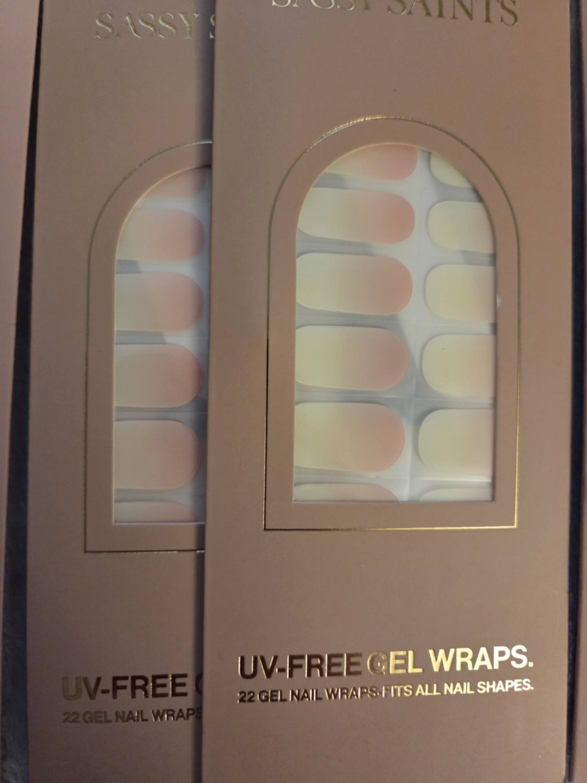 Sassy Saints Uv Free Gel Wraps Lot