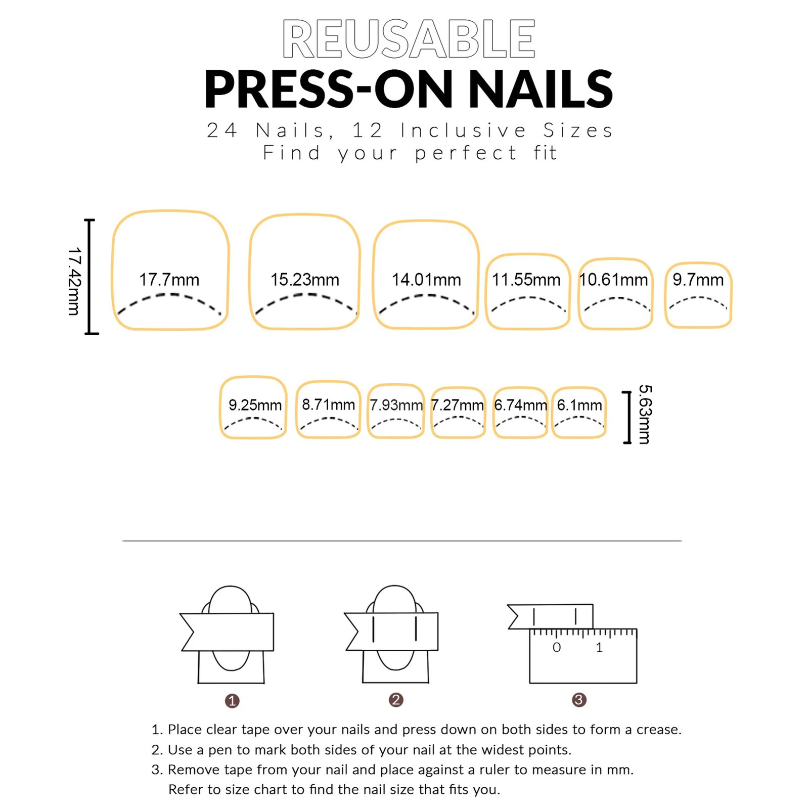 24Pcs Pink French Tip Press On Toenails Shiny Sequins Summer Fake Nails