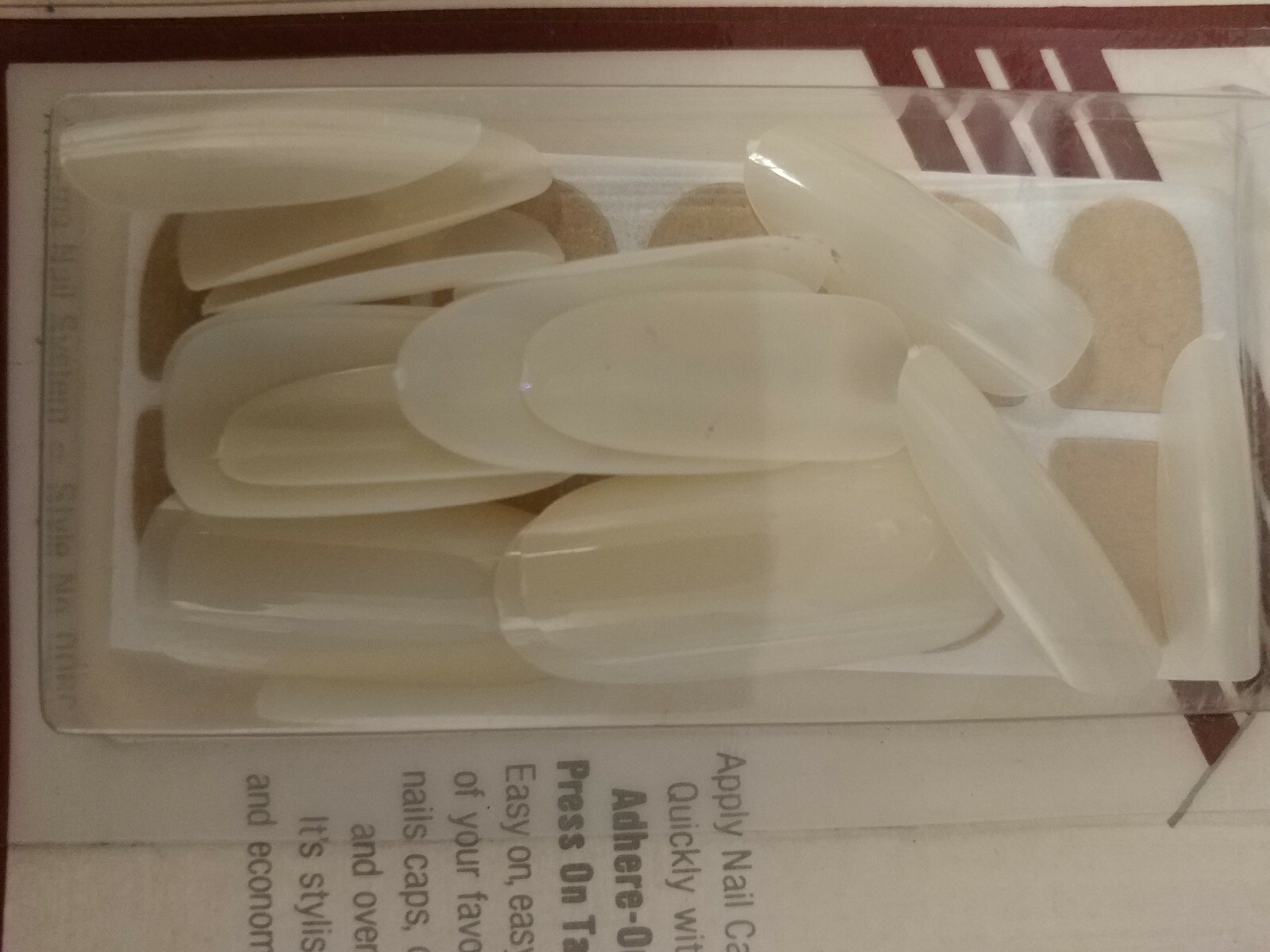 Vintage Nail Set! Firma-Nail! Professional Pack of 20 Natural Regular Length!