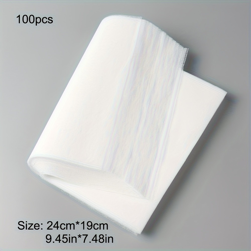 Set of 100 Replacement Filter Papers Dust Pads for Nail Art Vacuum Dust