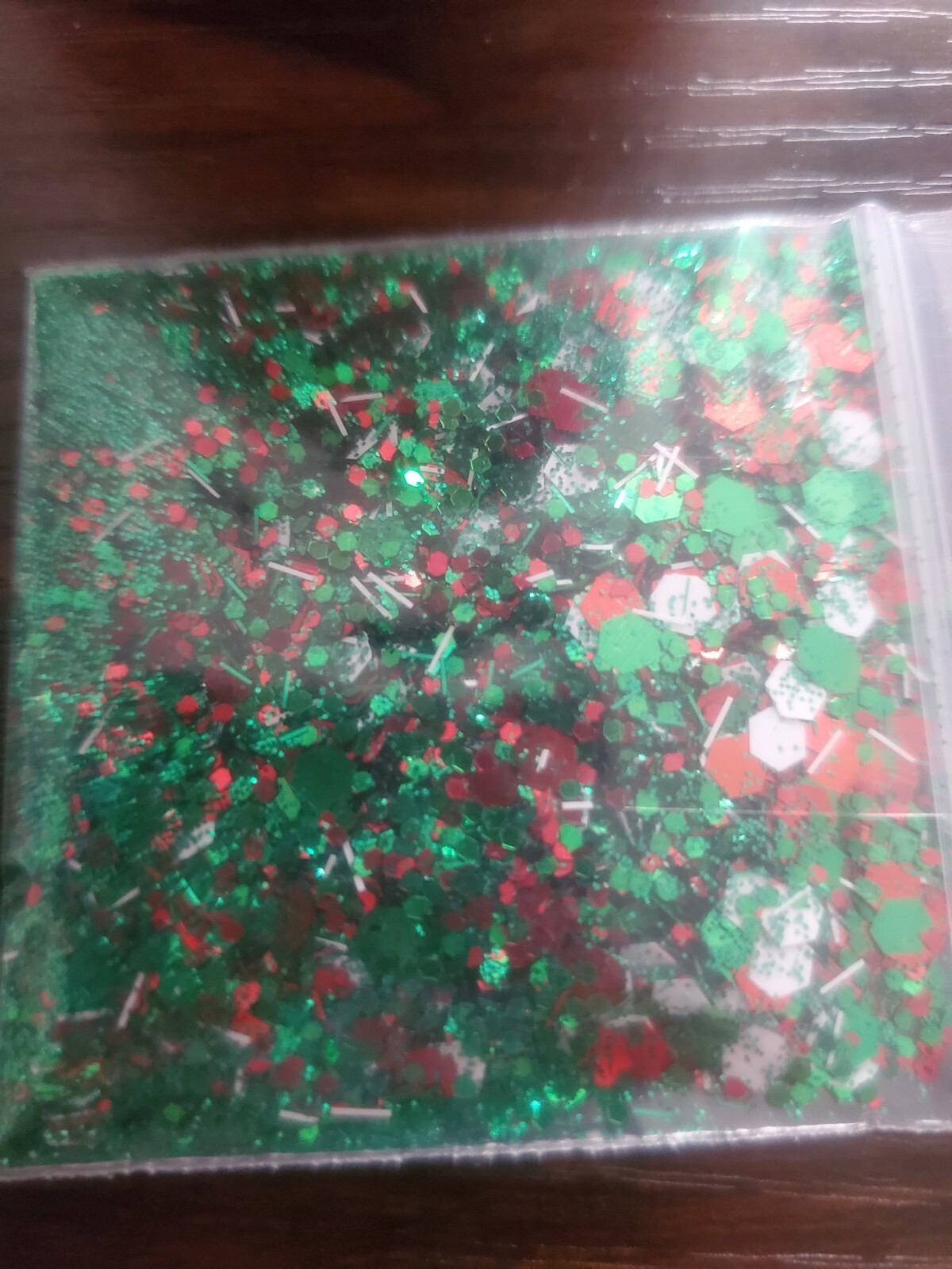 Holi-daze | Red & Green Glitter Mix|Holiday Nail Art|Acrylics & Gels,
