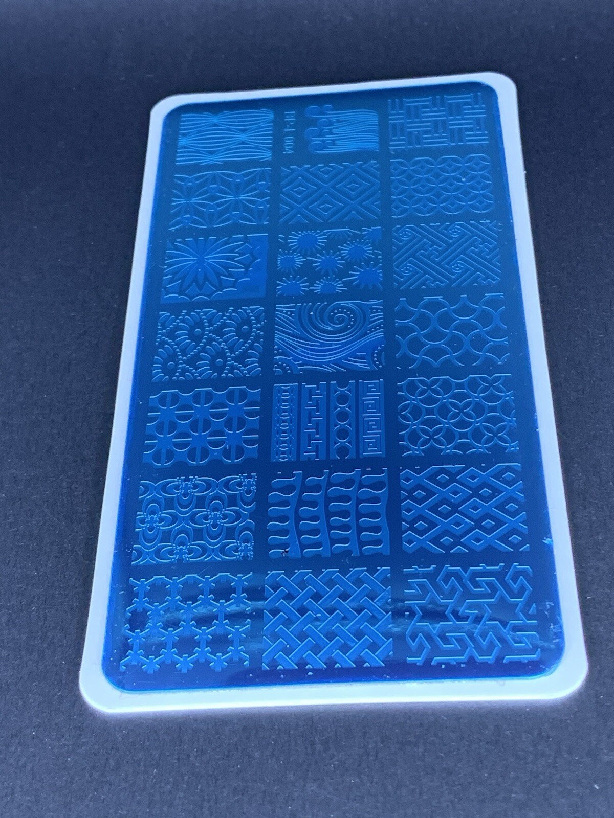 Nail Art Stamp Stamping Plate BP-L004 Pattern Swirl Hearts Damask
