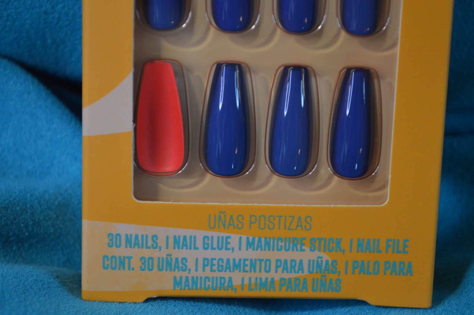 DIoSA Goddess Nail Collection Maeve’s Sword Artificial Nails Long Coffin Vegan