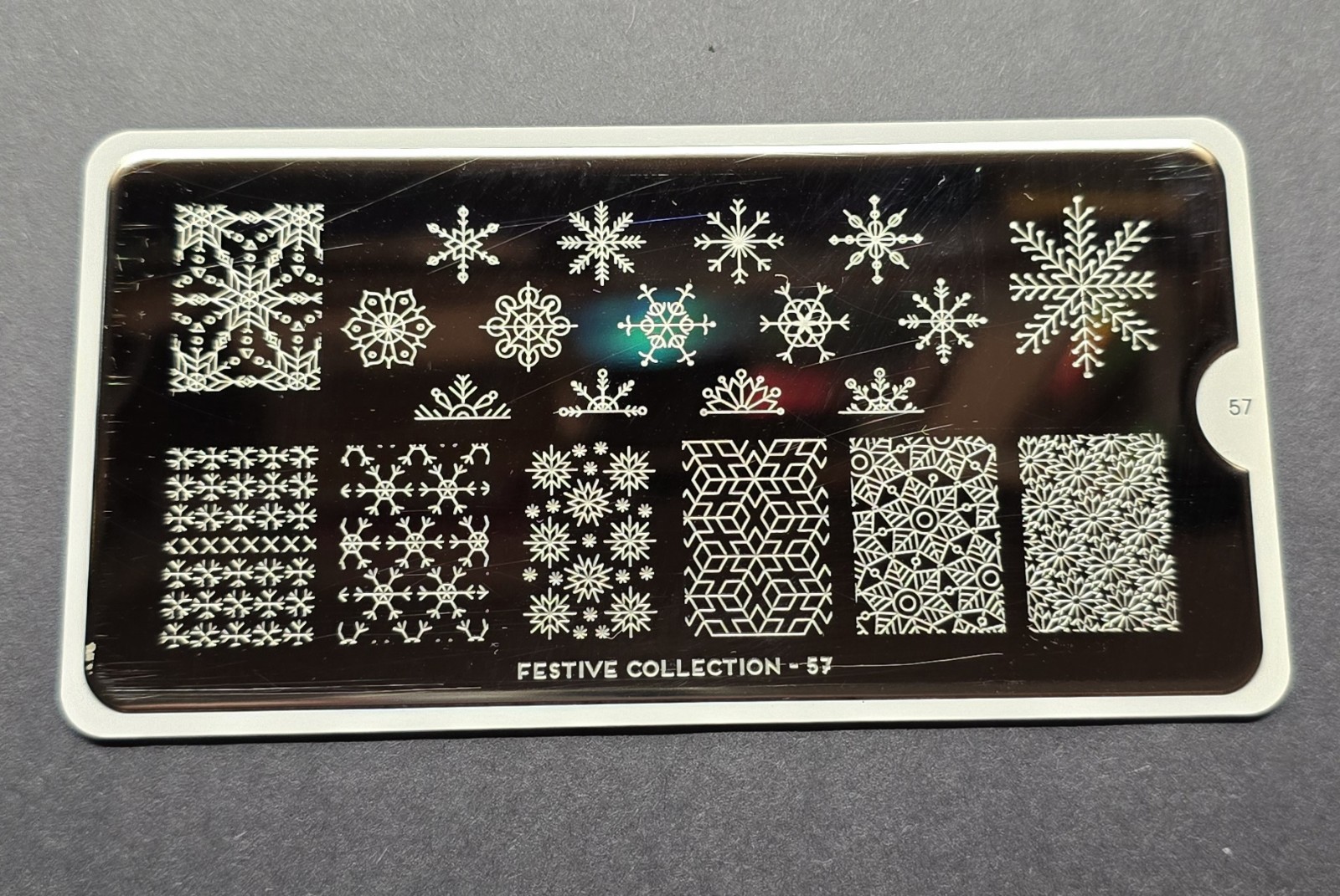 MoYou London Festive Collection 57 Christmas Winter Snow Snowflake HTF