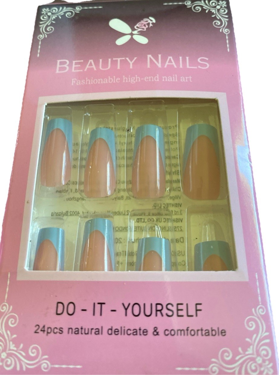 Beauty Nails Matching Set Press On Nails For Hands And Toes Nail Art For Feet