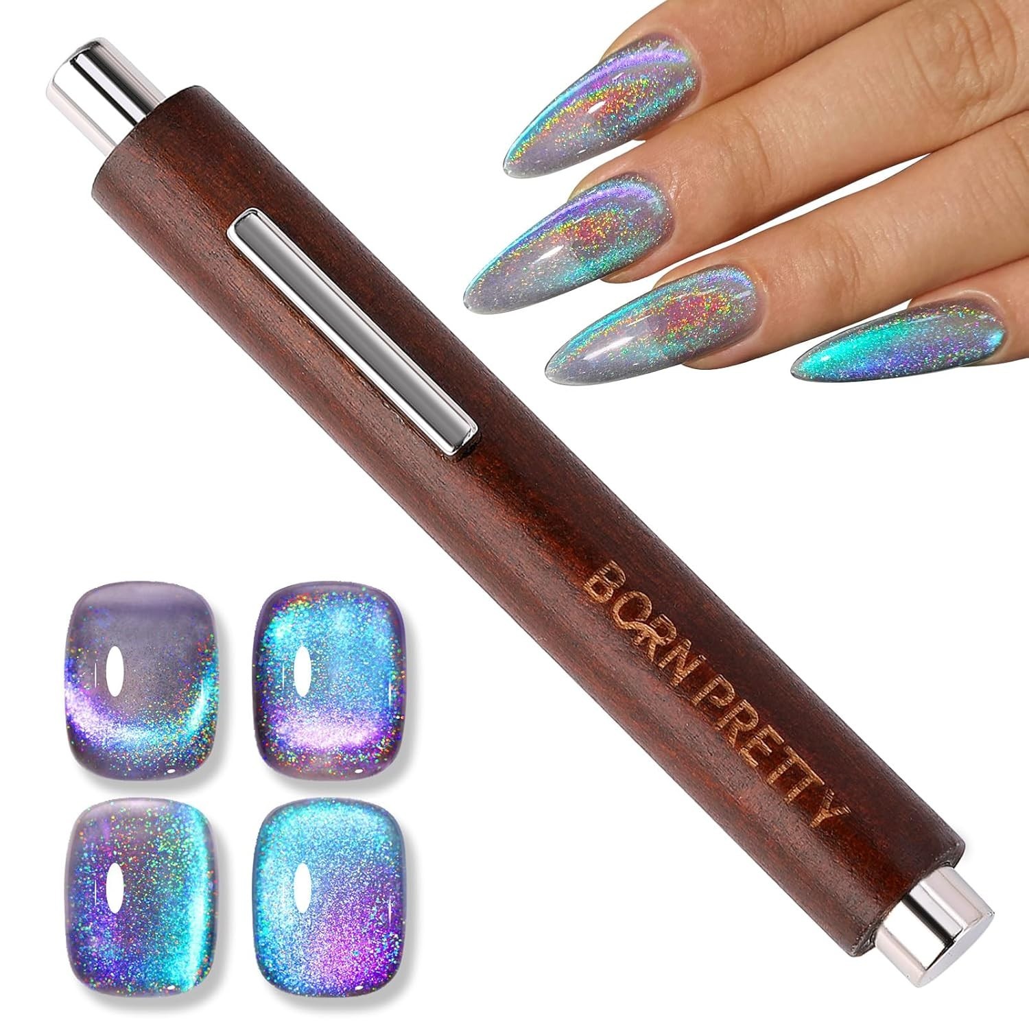 Magnetic Nail Polish Stick – 3-in-1 Nail Magnet for Gorgeous Salon-Style Designs