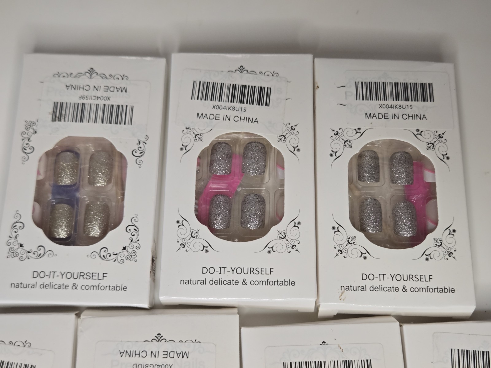 False Nails Beautiful Nail Do It Yourself Kit, 14 Packs