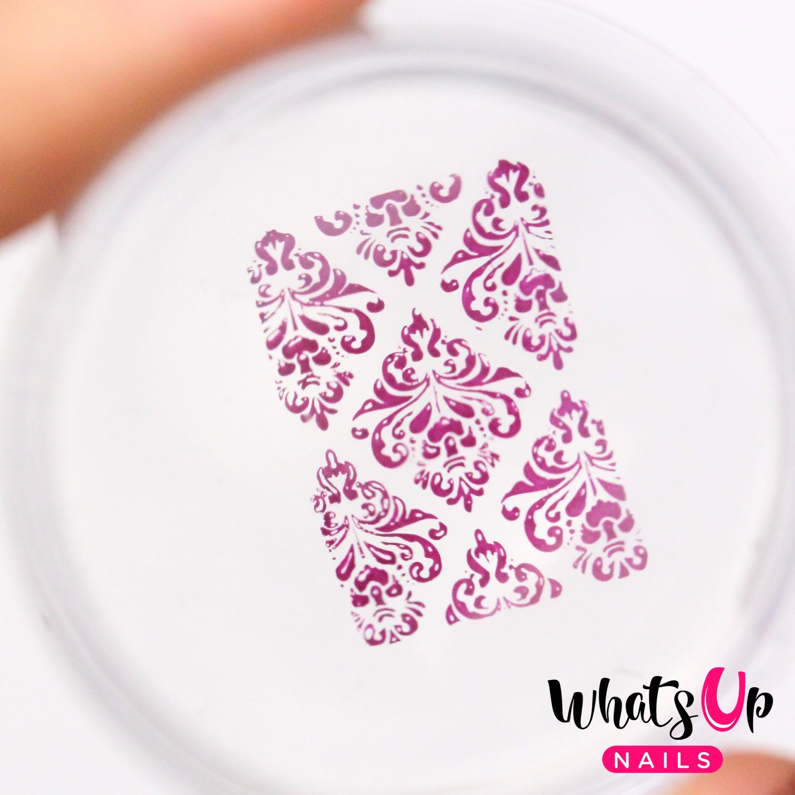 Jumbo Clear Stamper & Scraper For Stamped Nail Art