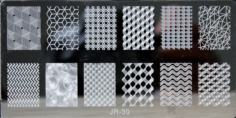 1Pc Nail Art Stamp Plate Geometric Line DIY Stamping Image Plate 6*12CM Nail Sta