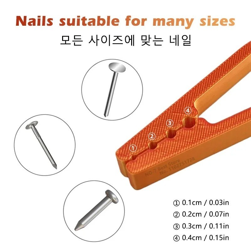 Nail Holder Tool Finger Protection Nail Fixer for Woodworking DIY