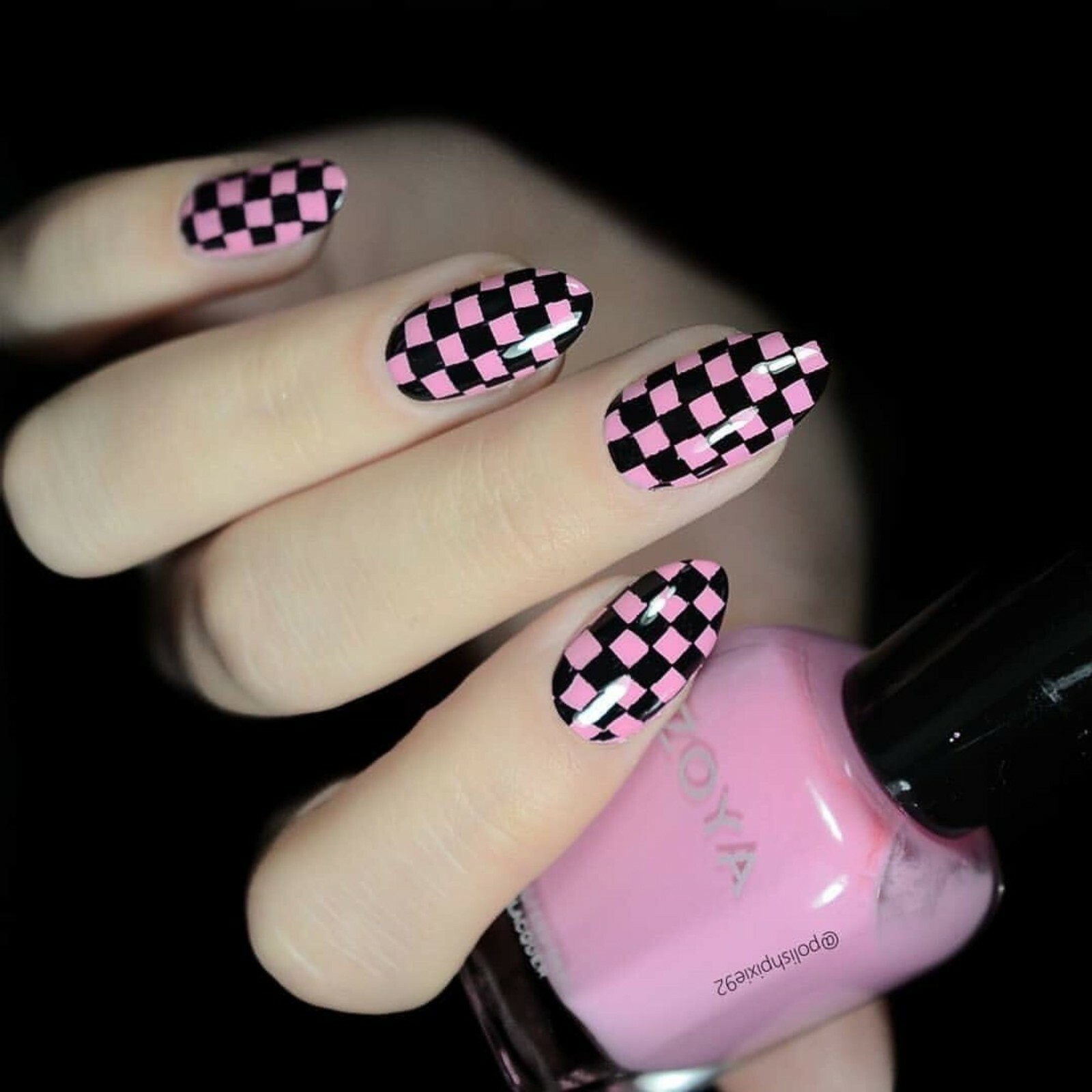 B048 Simple Shapes Stamping Plate For Stamped Nail Art Design