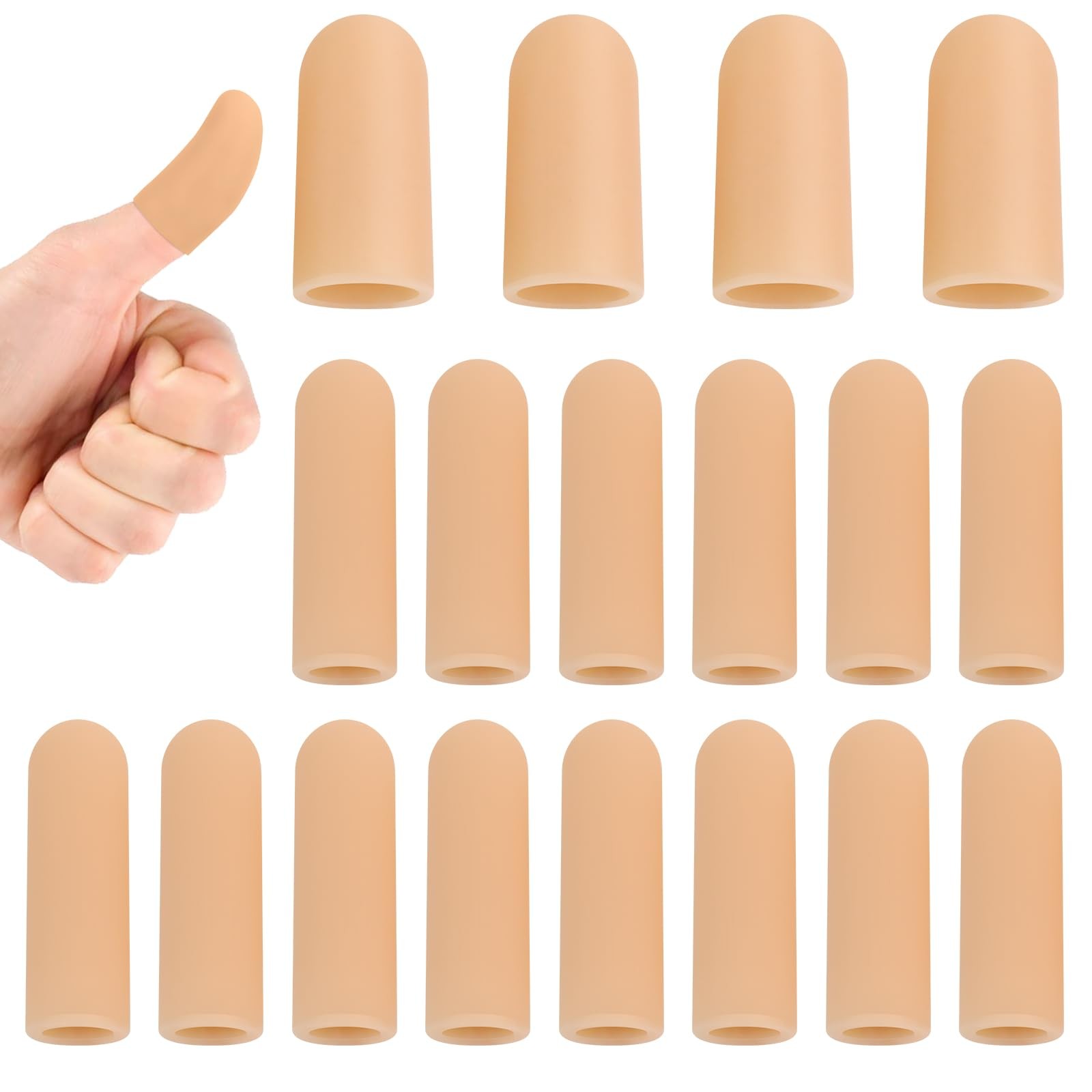 Gel Finger Cots, Silicone Finger Protectors