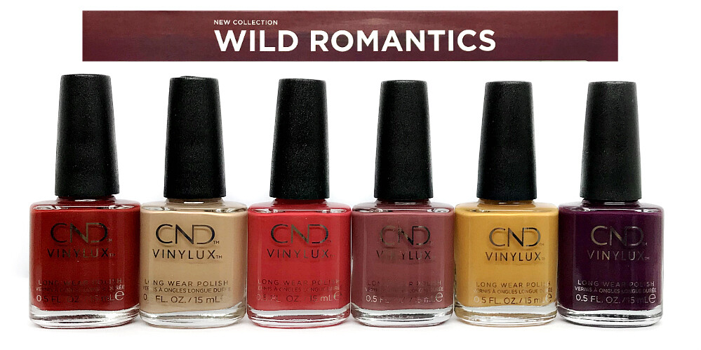 VINYLUX CND Nail Polish – WILD ROMANTICS Fall 2021 Collection – Pick Any 0.5oz