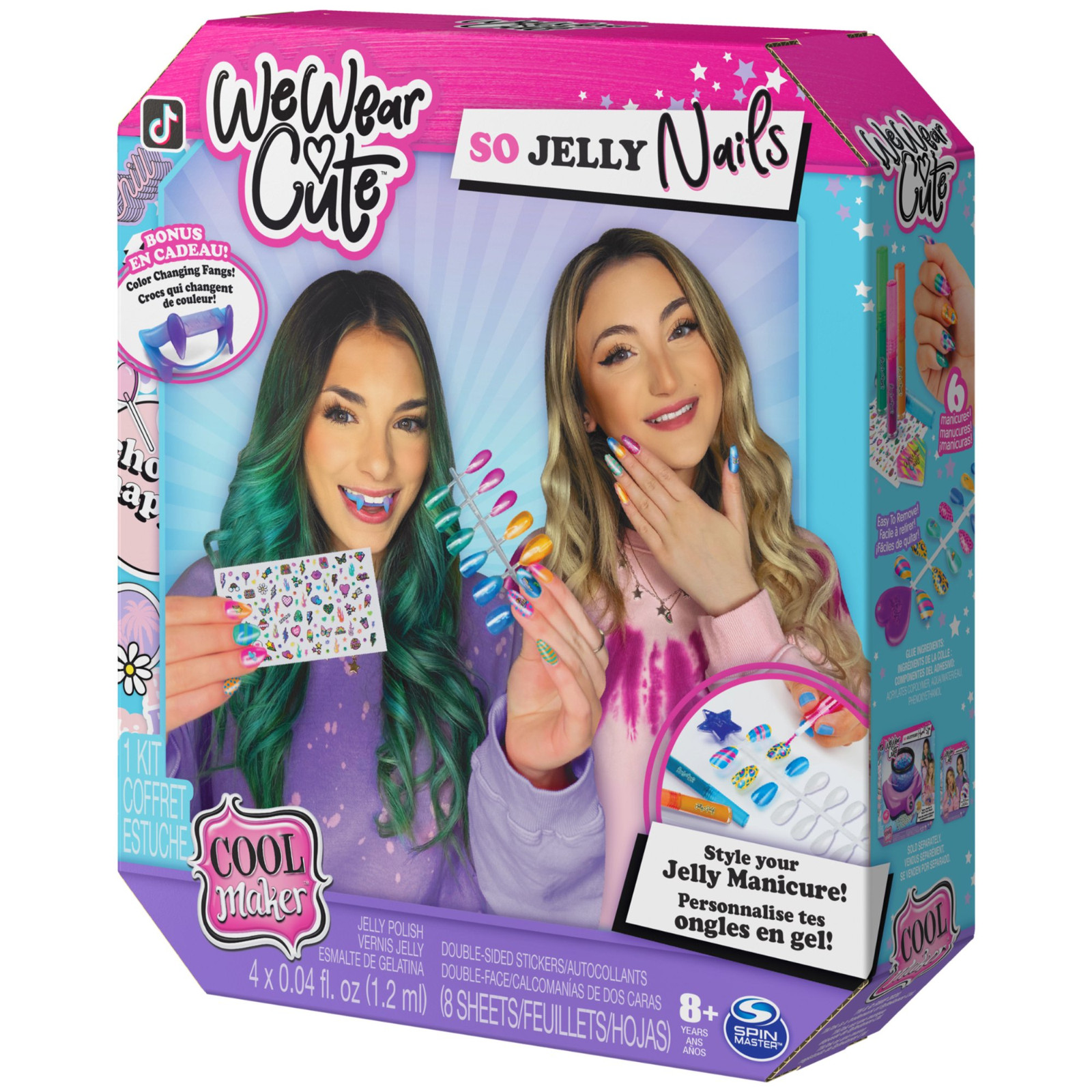 Cool Maker We Wear Cute So Jelly Nails Manicure Kit for Girls 8 And Up TikTok