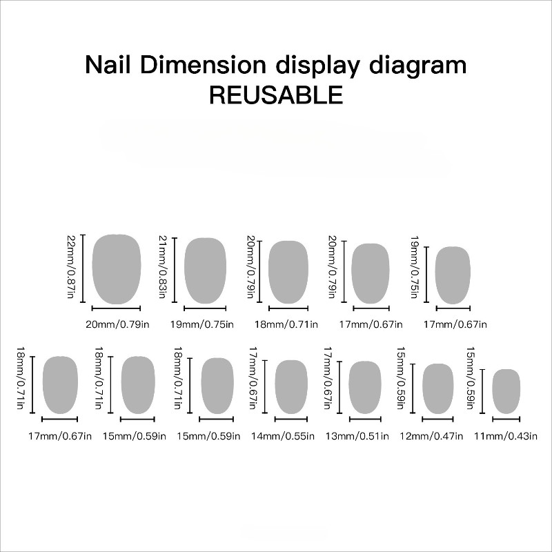 48pcs Short Round Press on Nails, Nude Pink Tiny Daisy Casual Daily Nails