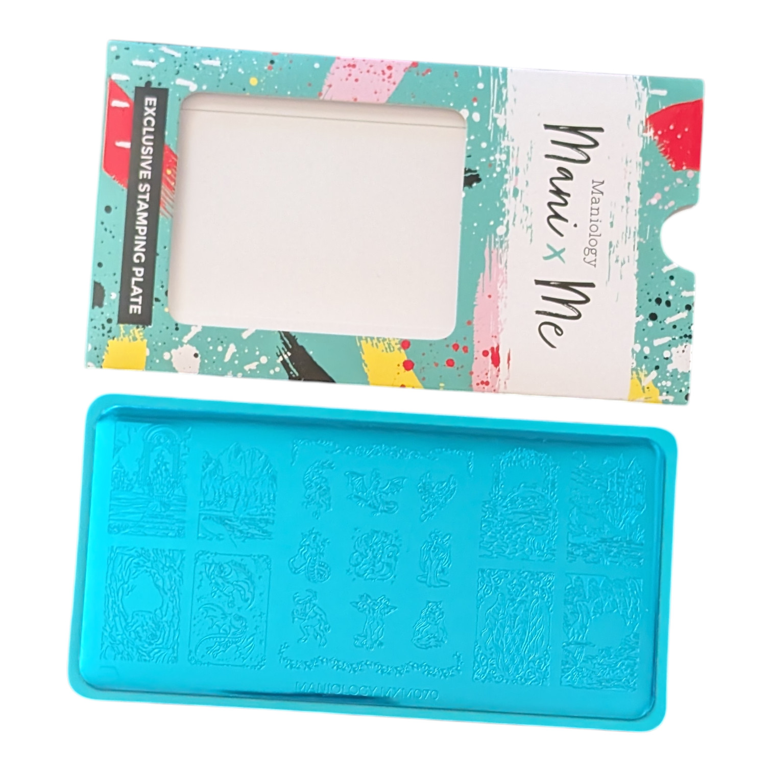 Maniology Mythical Creatures: Horns & Flames Exclusive Stamping Plate – MXM070