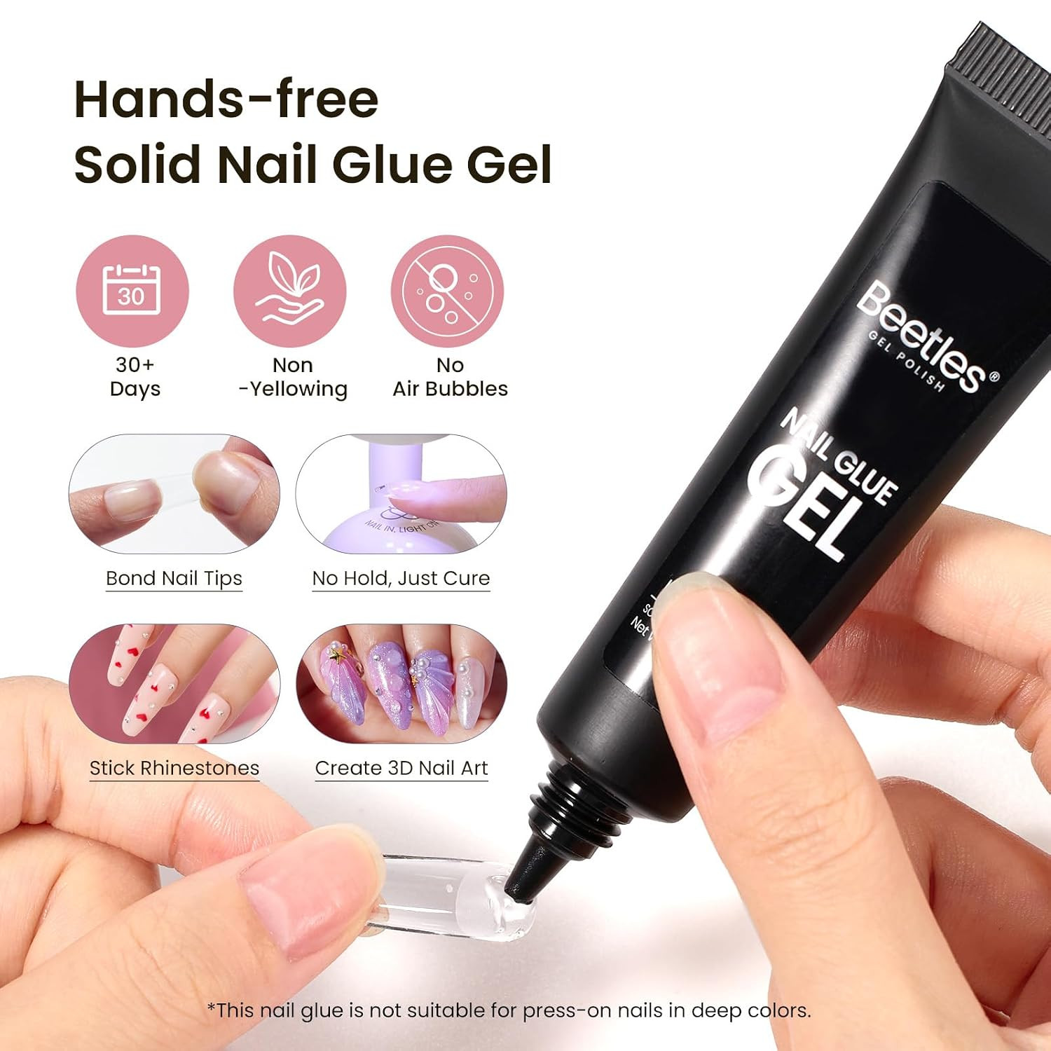 Gel Nail Kit Short Almond, with Dehydrator and Primer, 576Pcs Half Matte Etch-X